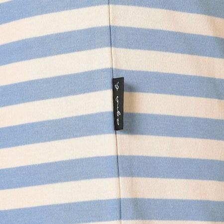 アニエスべー agnes b Tシャツ TS ボーダーTシャツ ブルー系 サイズ1(M)｜momoco-01｜03