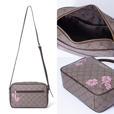 ピンキー＆ダイアン Pinky&Dianne バッグ フラワーペイント ポシェット ショルダーバッグ 