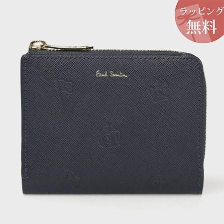 公式の ポールスミス 財布 折財布 メンズ ポールドローイング 2つ折り財布 ネイビー Paul Smith アウトレット送料無料 Mdtu Nw Gov Lk