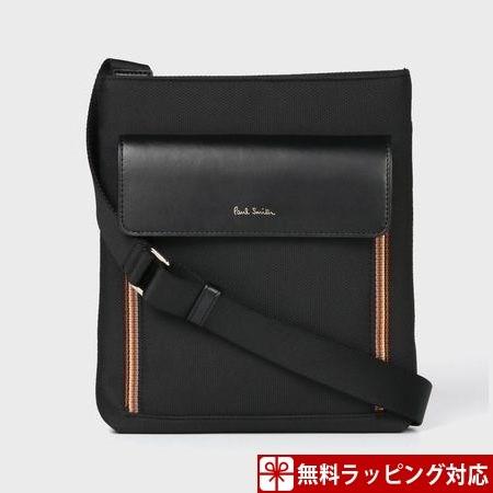 ランキング入賞商品 ポールスミス バッグ メンズ ショルダーバッグ マルチストライプナイロンポケット ミニショルダーバッグ ブラック Paul Smith 大特価アウトレット Www Skylanceronline Com