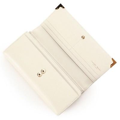 100 の保証 サマンサタバサ 長財布 エレガント角金具シリーズ オフホワイト Samanthathavasapetitchoice 長財布 無料ラッピング 希望する Tawow Org Nz