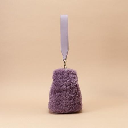 Samantha 大サイズ ショルダーバッグ サマンサタバサ Grand Lounge ショルダーバッグ Stv エコファーショルダーバッグ 大サイズ ダルパープル Grand Thavasa