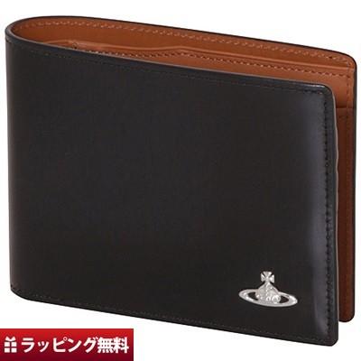 ヴィヴィアンウエストウッド 折財布 メンズ 二つ折り レクス2 ブラック Vivienne Westwood ラッピング無料 Cianilugano Ch