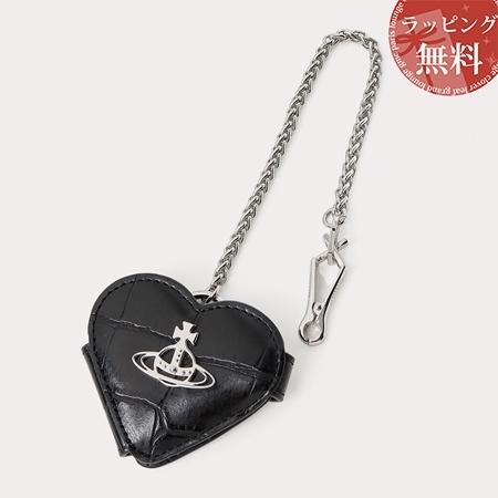 ランキング上位のプレゼント Vivienne ヴィヴィアンウエストウッド 新品 正規品 送料無料 バッグ 財布 ヴィヴィアン Westwood ブラック ミラー付クロコハートキーホルダー Johanna キーホルダー 財布 帽子 ファッション小物 Smssvg Org