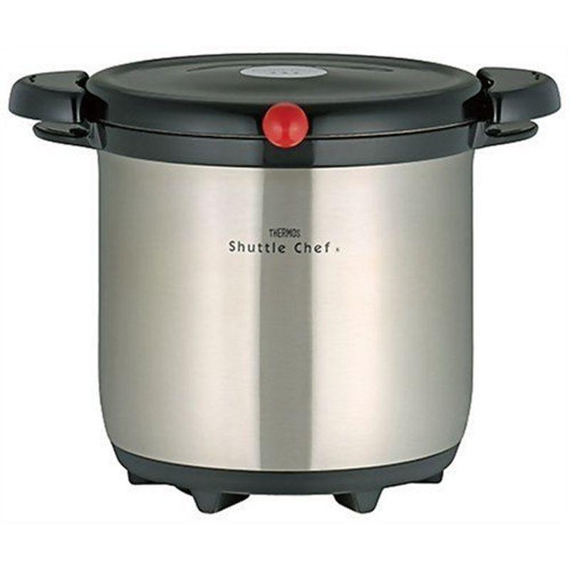 サーモス 真空保温調理器 シャトルシェフ 4.5L ステンレスブラック KBA-4501 SBK