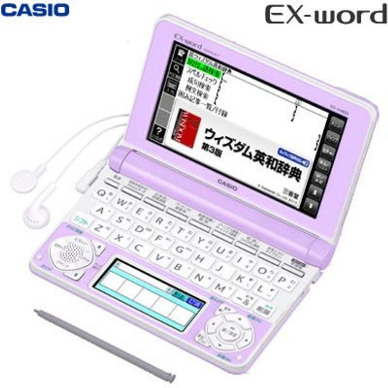 カシオ計算機 電子辞書 EX-word XD-N4850 (150コンテンツ 高校生モデル ライトパープル) XD-N4850LP