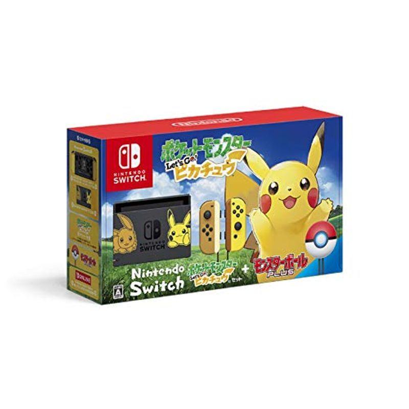 Switch Let S Nintendo ポケットモンスター ピカチュウセット モンスターボール Go Plus付き Ingerock Be