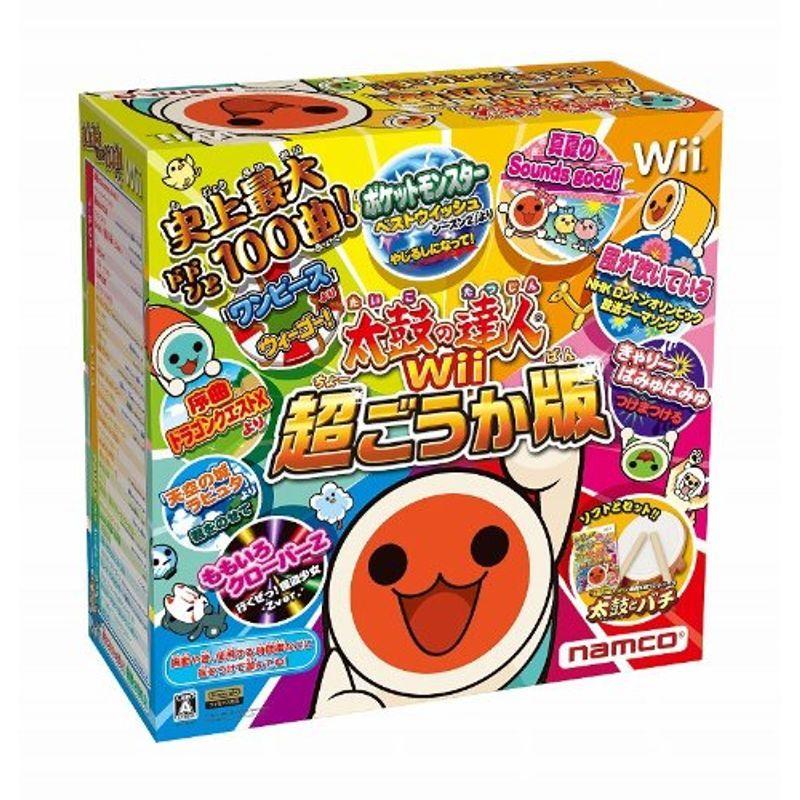 太鼓の達人wii 超ごうか版 専用太鼓コントローラ 太鼓とバチ 同梱版 us Momocoro Store 通販 Yahoo ショッピング