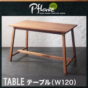 ルームガーデンファニチャーシリーズ Pflanze プフランツェ ダイニングテーブル W120｜momoda