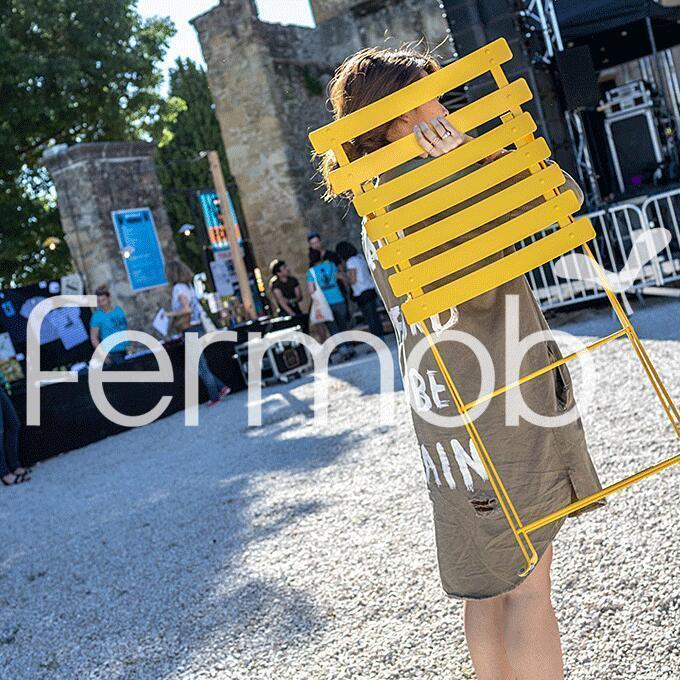 Fermob フェルモブ ビストロ メタルチェアー2脚セット ナツメグ 【まくら】 FER-C01N