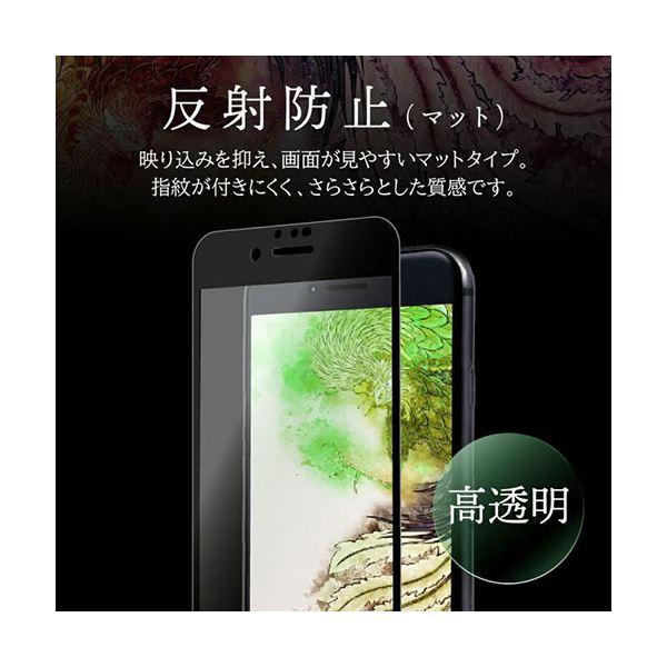 GOD GLASS iPhone SE （第3世代）／SE （第2世代）／8／7／6s／6 ガラスフィルム GOD GLASS 超凰神 不壊 全画面保護 ソフトフレーム マット・反射防止 GG-ISS...｜momoda｜03