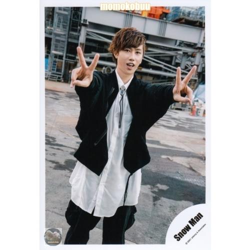 Snow Man 公式 生 写真（阿部亮平）SM01023 :SM01023:momokobuu Yahoo!店 - 通販 - Yahoo!ショッピング
