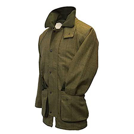 新しいブランド 世界の商品を直輸入 Walker 4l フォレストグリーン メンズ ハンティング用 ダービー ツイードジャケット Hawkes コート アウター