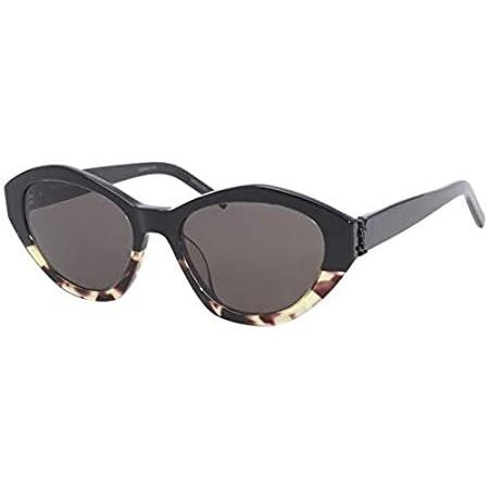 特別価格Sunglasses Saint Laurent SL M 60-004 Havana/Black好評販売中 伊達メガネ