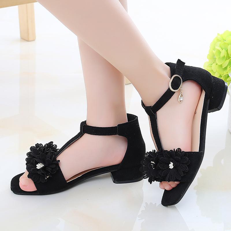 サンダル フォーマル靴 お姫様靴 ハイヒール ビーチサンダル 夏物 女の子 キッズシューズ 子供靴 海 姫系 可愛い プレゼント 舞台靴 演出靴 入学式 op43 ももももんすたー8 通販 Yahoo ショッピング