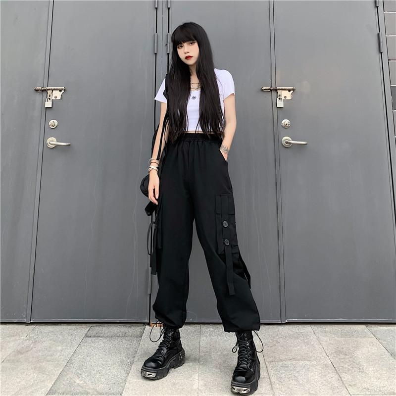 新作 カーゴパンツ レディース 原宿系 春夏秋 ボトムス ズボン ダンスパンツ ワイドパンツ 韓国ファッション ウエストゴム ストリート系 ヒッ 21ydk ももももんすたー8 通販 Yahoo ショッピング