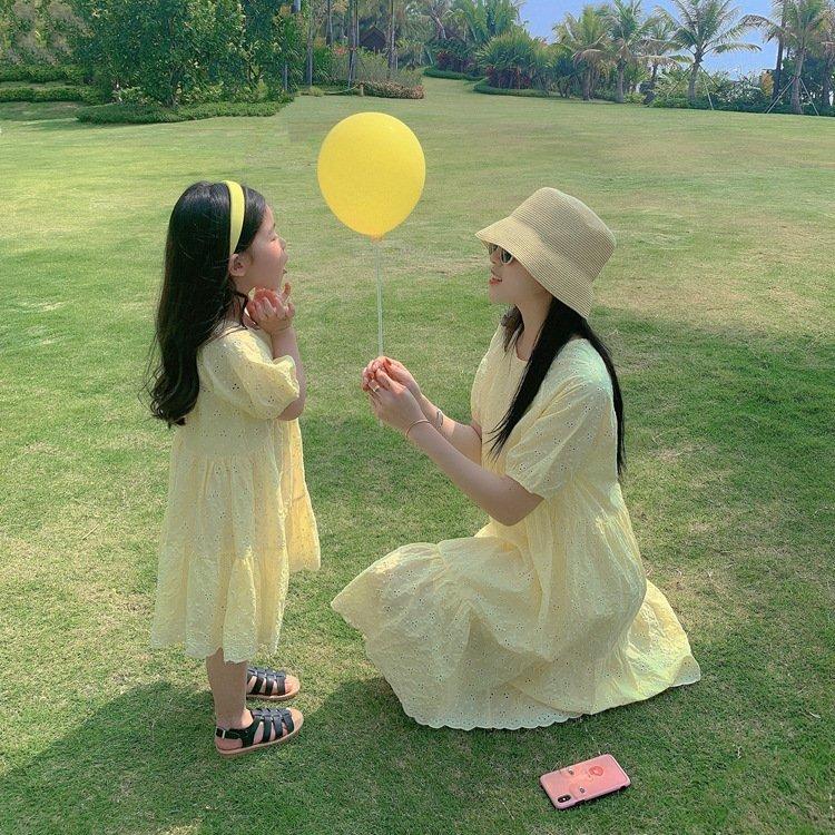 人気ブランドの ママ 娘さん 親子お揃い ママとお揃い 娘とペアルック 親子ペア フローラル ワンピース 花柄 半袖 親子服 キッズ プレゼント 女の子 レディース 子供服 夏 Wantannas Go Id