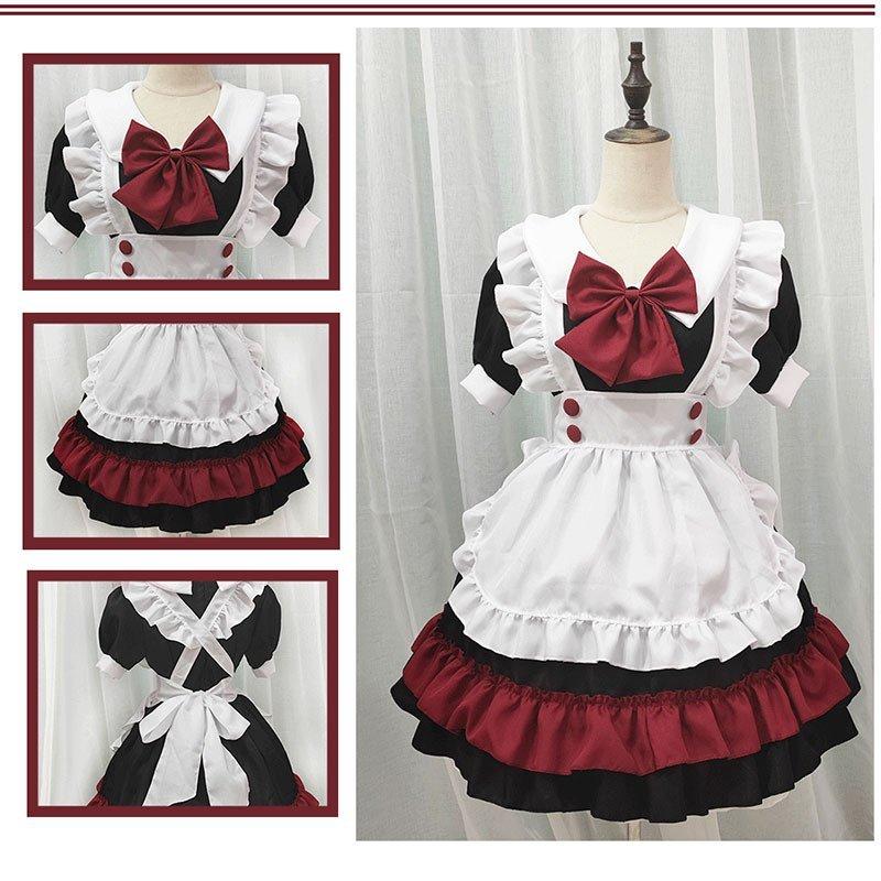 メイド コスプレ 魔女 メイド服 猫 コスチューム ハロウィン衣装 女王 巫女 ワンピース ロングドレス 仮装 白 魔法使い 特価キャンペーン パーティー変装 黒 吸血鬼レディース