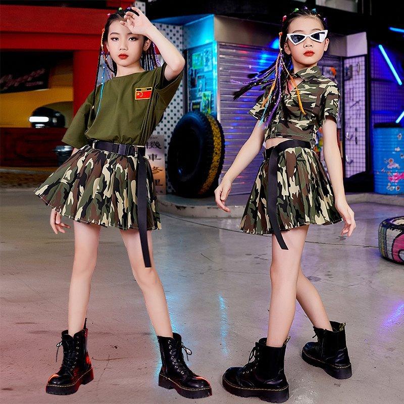 ダンス衣装 キッズ ヒップホップ Hiphop セットアップ 迷彩トップス 迷彩パンツ ガールズ 韓国 迷彩柄 女の子 男の子 ジャズダンス おしゃれ 22zfw491 ももももんすたー8 通販 Yahoo ショッピング