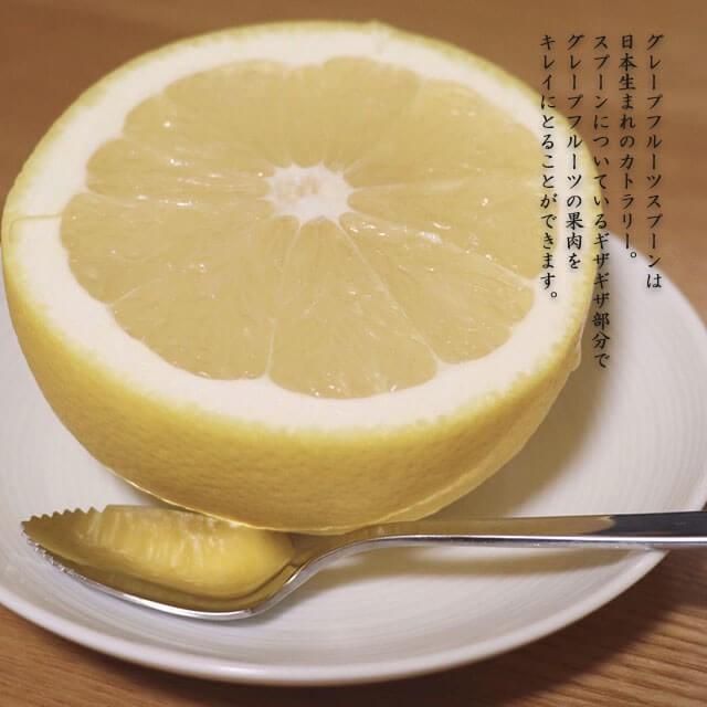 燕三条 甘味を楽しむ食器 グレープフルーツスプーン 日本製 燕三条 甘味を楽しむ食器 グレープフルーツスプーン 日本製
