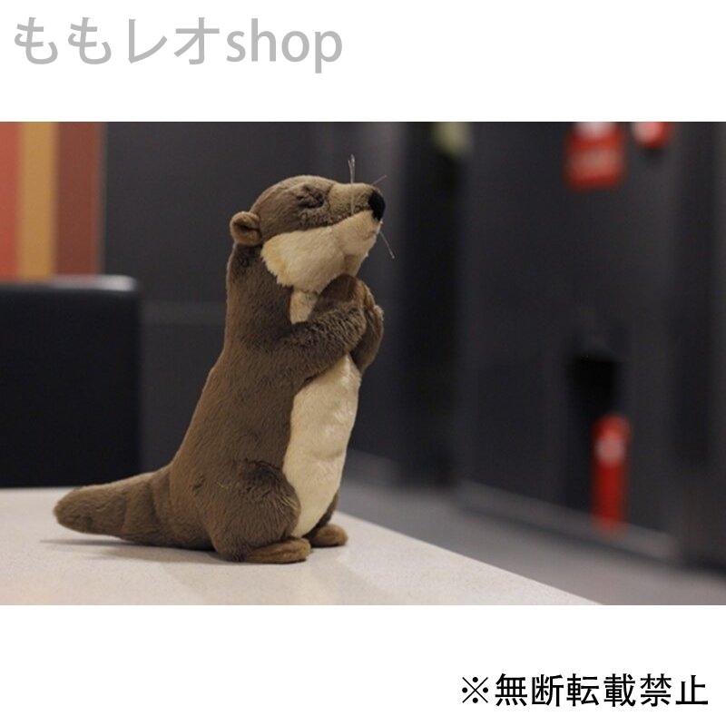 ぬいぐるみ カワウソ 立ちスタイル イタチ 18cm かわいい Momo ももレオshop 通販 Yahoo ショッピング
