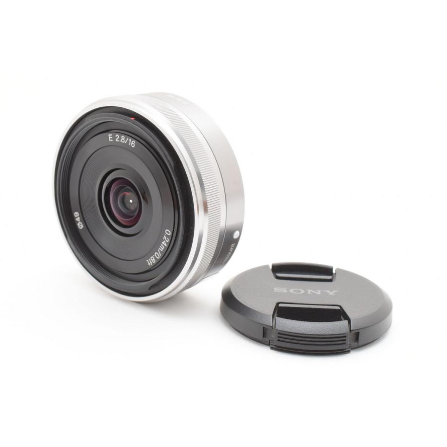 SONY SEL16F28 単焦点レンズ E 16mm F2.8 ソニー Eマウント用 APS-C
