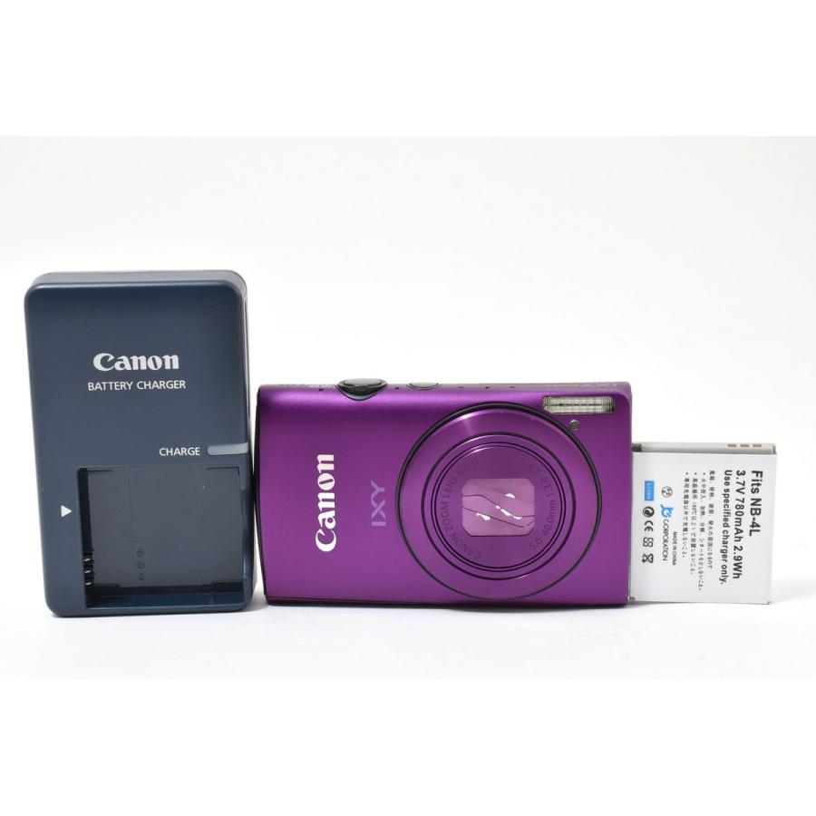 Canon IXY 600F パープル　デジタルカメラ◯ Canon IXY600F パープル デジタルカメラ : MOMO'S SHOP 2号店