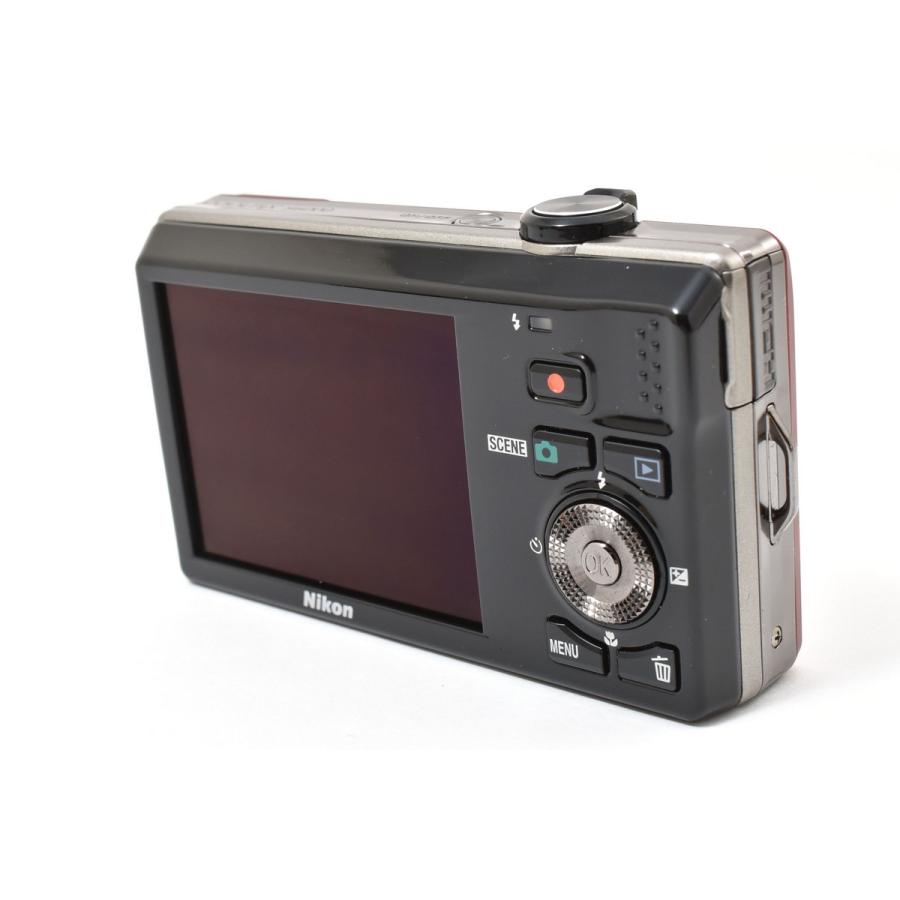 Nikon COOLPIX S6000 フラッシュレッド デジタルカメラ : MOMO'S SHOP