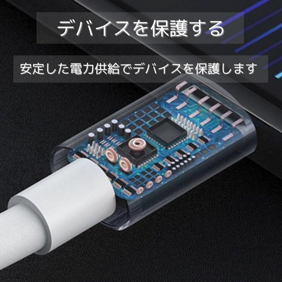 Type-Cケーブル  USB-Cケーブル PD充電ケーブル 60W 0.5m 1m 1.5m 2m データ転送 急速充電 PD QC タイプC Apple  ipad macbook スマホ｜momos-shop｜05