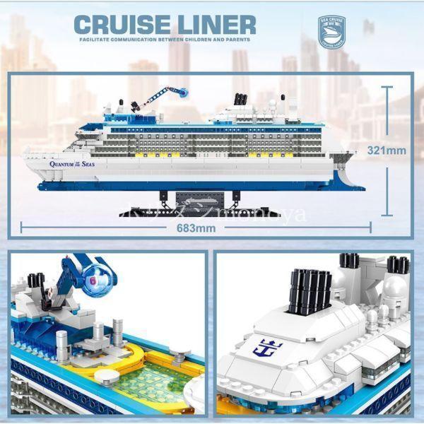 ブロック レゴ 互換 船 タイタニック 豪華クルーズ船 モデル 航海