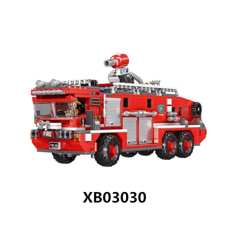 ブロック互換 レゴ 互換品  レゴ消防車 はしご付車 レゴブロック