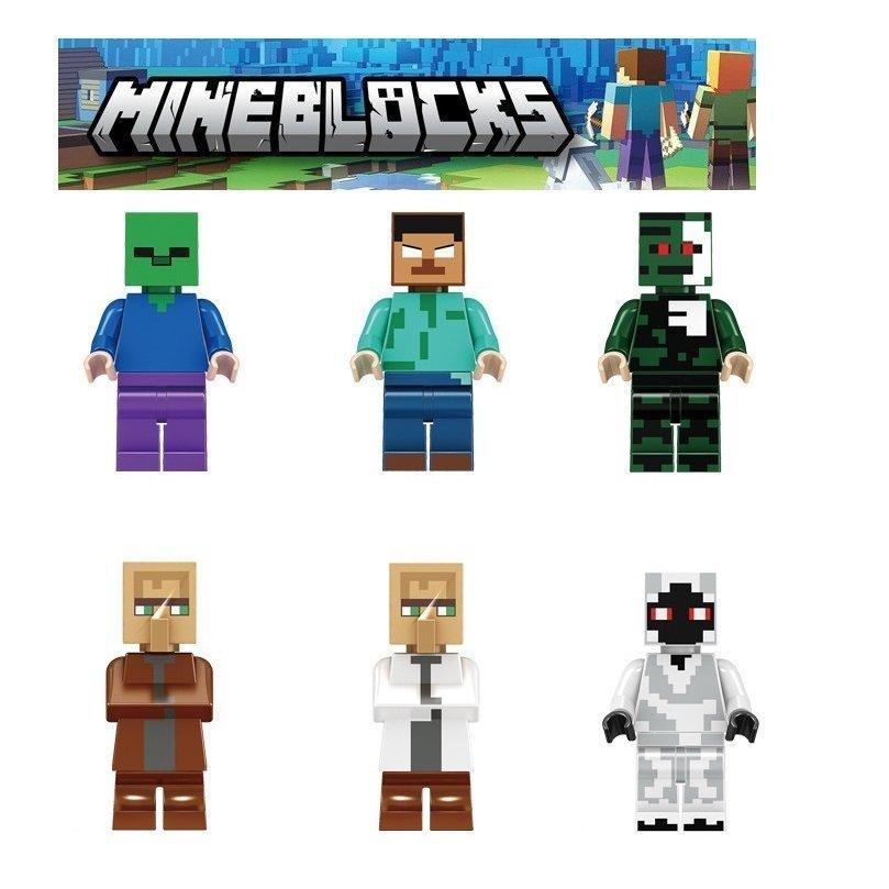 Saleアイテム レゴ ミニフィグ マイクラ風 マインクラフト風 人形互換29体セットブロック お気にいる Westjordandentistutah Com