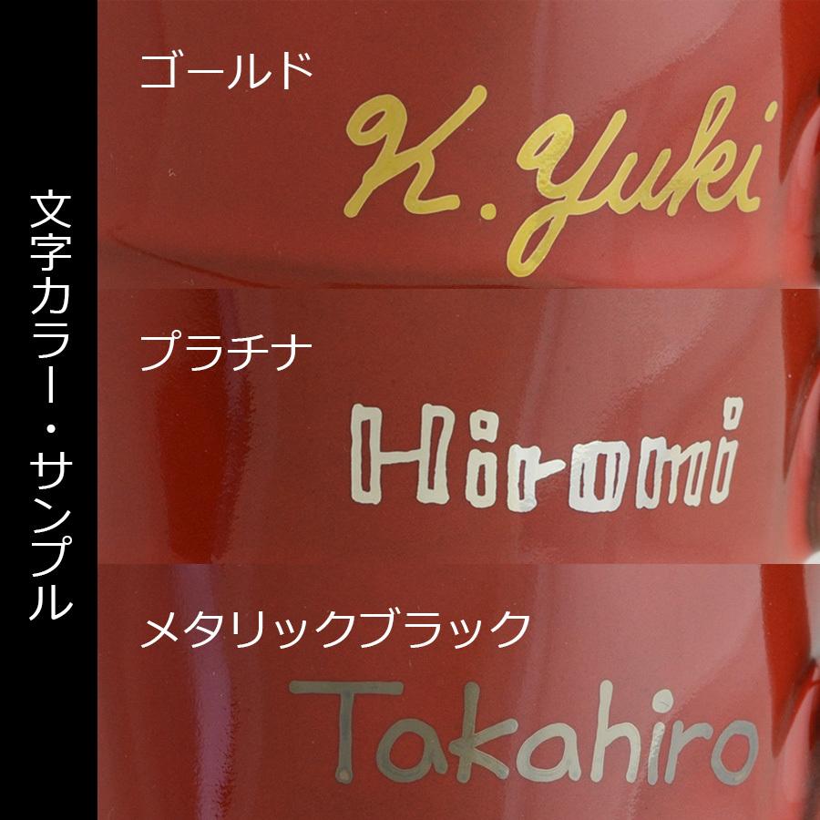 名入れ メモリアル マグカップ ペア おしゃれ 結婚祝い プレゼント ギフト 食器セット サインド＊フレンチシャビーマグ&プレート2種・ペア6点セット｜momoyama｜05