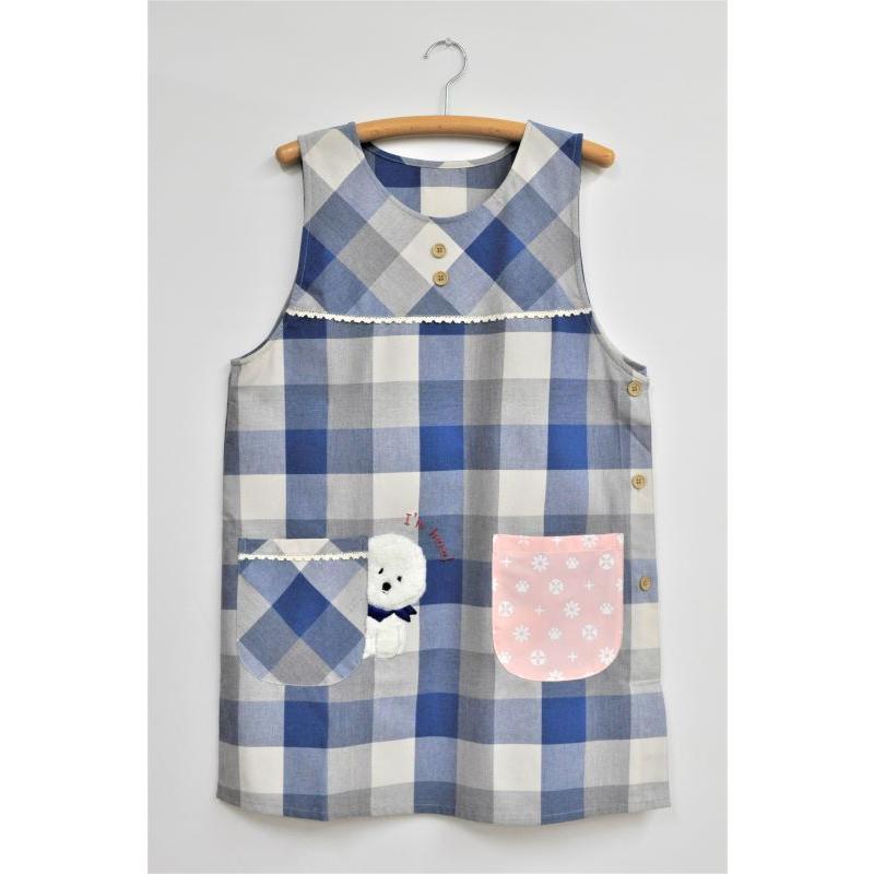 おしゃれキャラクターエプロン モフモフわんこエプロン 桃山富子の店 通販 Yahoo ショッピング