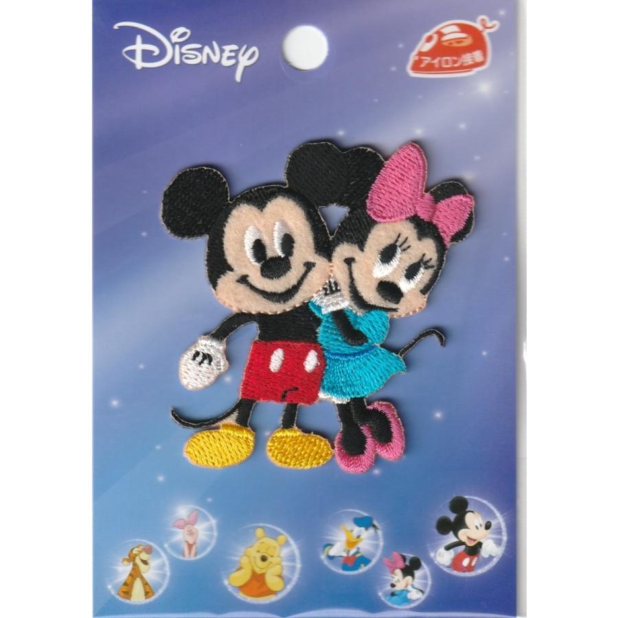 ディズニー ワッペン ミッキーミニー My5501 My435 My5501 My435 桃山富子の店 通販 Yahoo ショッピング