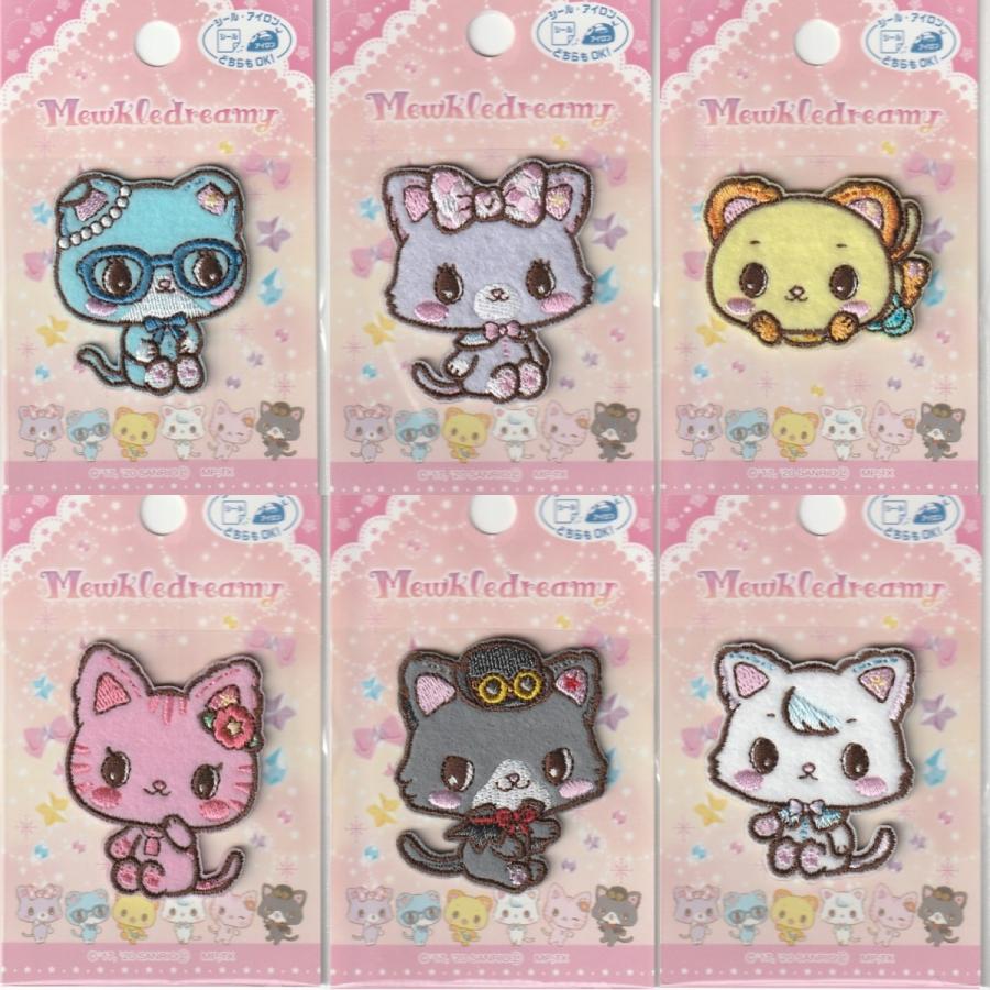 サンリオキャラクターワッペン ミュークルドリーミー アイロンシール両用接着ワッペン Scw450 Scw450 桃山富子の店 通販 Yahoo ショッピング