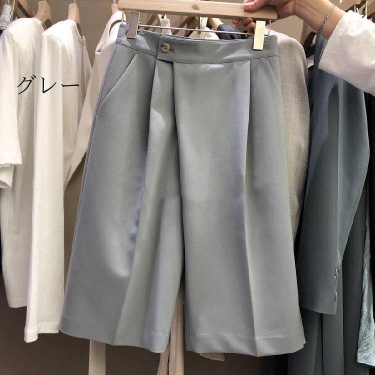 ハーフパンツ レディース ハイウエスト 無地 シンプル 膝丈 ゆったり きれいめ ボトムス 春夏 :heg-092:桃屋ヤフーショップ - 通販 - Yahoo!ショッピング ハーフパンツ レディース ハイウエスト 無地 シンプル 膝丈 ゆったり きれいめ ボトムス 春夏 :heg-092:桃屋ヤフーショップ - 通販 - Yahoo!ショッピング