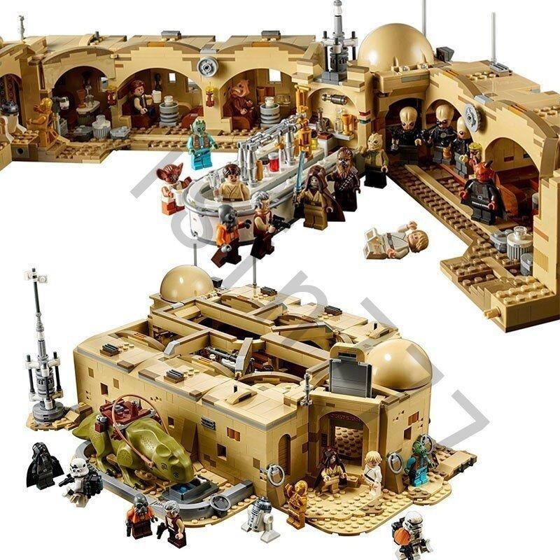 スターウォーズ leg0レゴ75290互換品 モス アイズリー カンティーナ ブロック 知育 手作り おもちゃ 大人 男の子 8歳9歳10歳 誕生日 クリスマス 新年 プレゼント プレゼント 手作り 大人 男の子 誕生日 クリスマス 新年