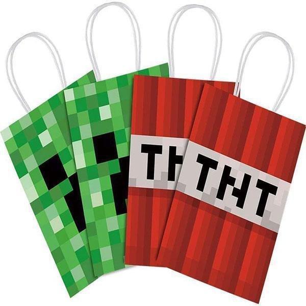 50 Off マインクラフト 紙袋 手提げ バッグ おしゃれ 小さい ミニ ペーパーバッグ キャンデー袋 ギフト 小きめ シンプル 手さげ袋 縦型 かわいい Praxisfrauendorf De