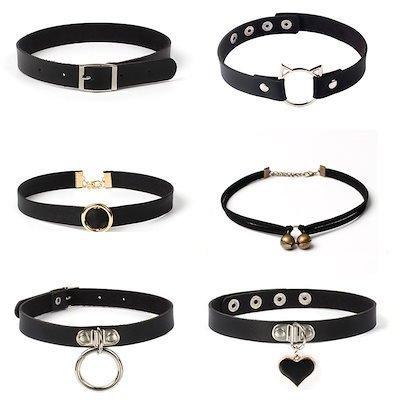 鈴のチョーカー レディース兼用 人間用 メンズ 首輪 ゴシック 6点セット チョーカー ネックレス Yu d0 桃屋ヤフーショップ 通販 Yahoo ショッピング