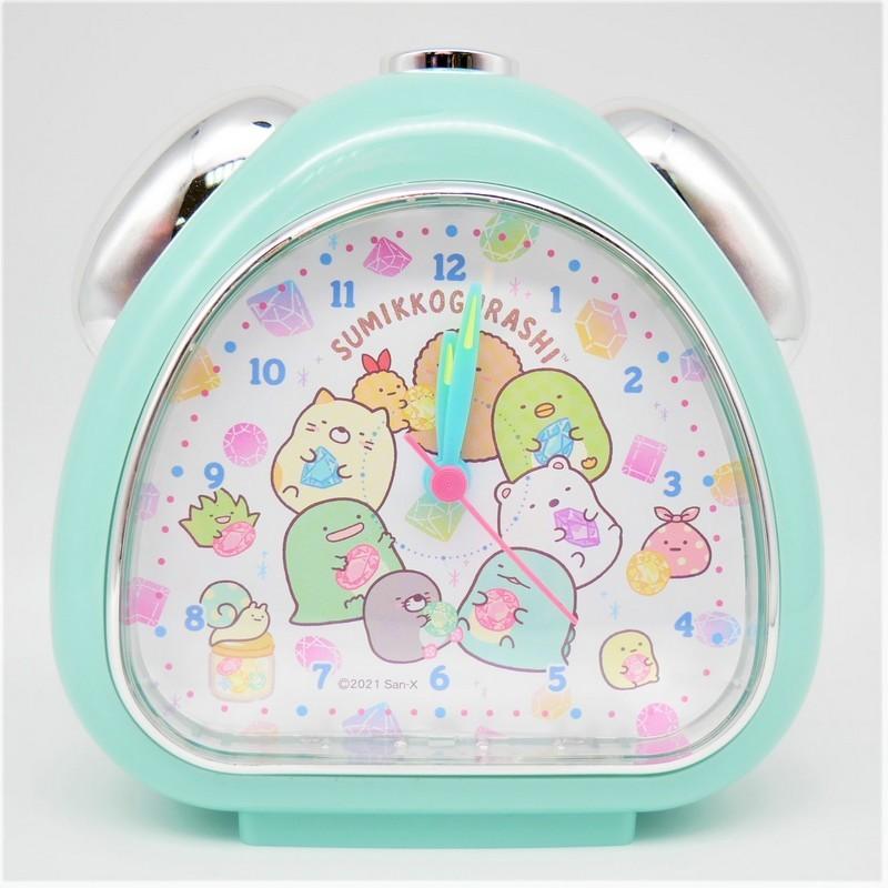 超人気新品 おむすびクロック すみっコぐらし もぐらのおうち 目覚まし時計 インテリア キャラクター サンエックス プレゼント