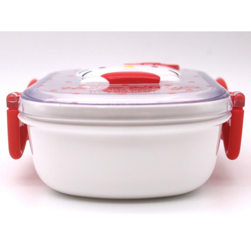 ハローキティ 1段ランチボックス レリーフ 360ml 弁当箱 抗菌 ハローキティ 1段ランチボックス レリーフ 360ml 弁当箱 抗菌