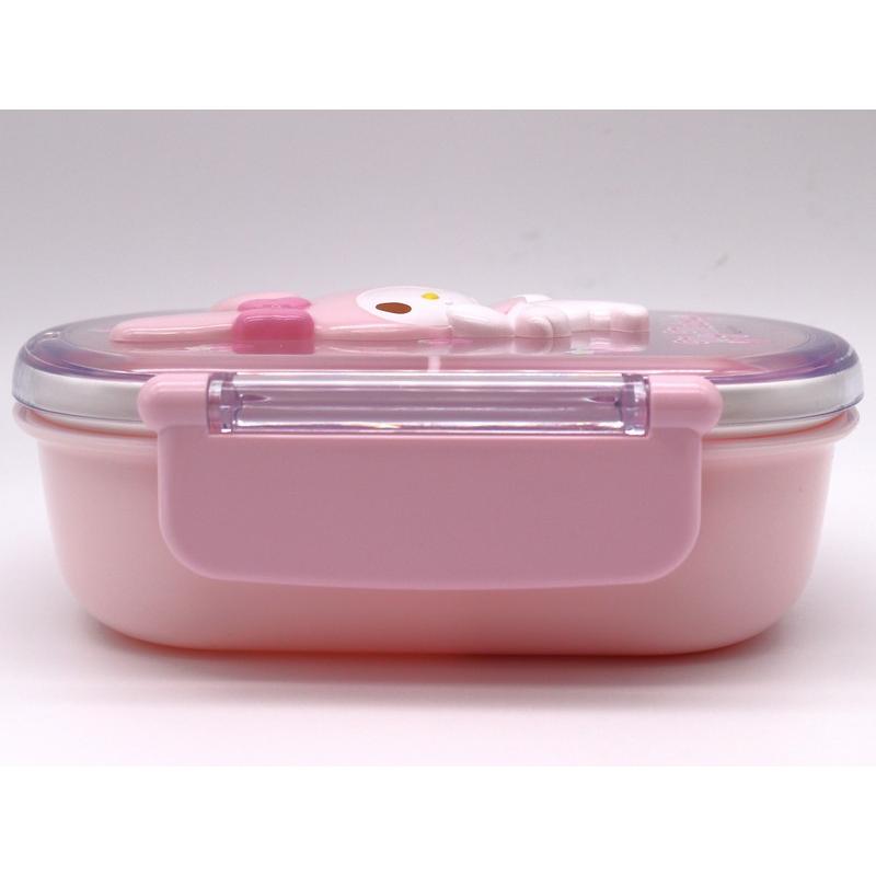 マイメロディ 1段ランチボックス レリーフ 360ml いちご 弁当箱 マイメロディ 1段ランチボックス レリーフ 360ml いちご 弁当箱
