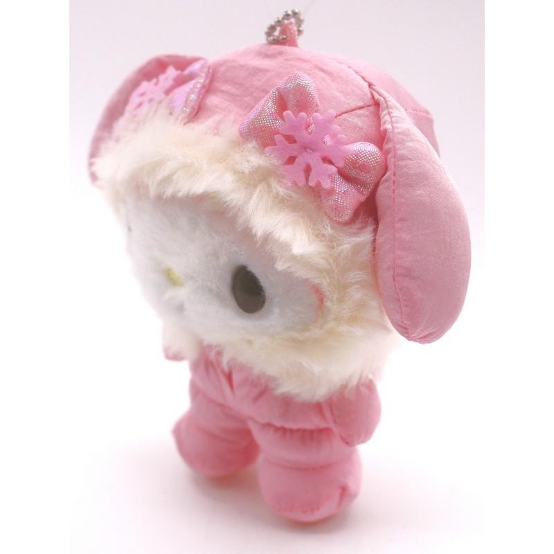 sanrio マイメロディ ふわぷくウインター マスコットホルダー sanrio マイメロディ ふわぷくウインター マスコットホルダー