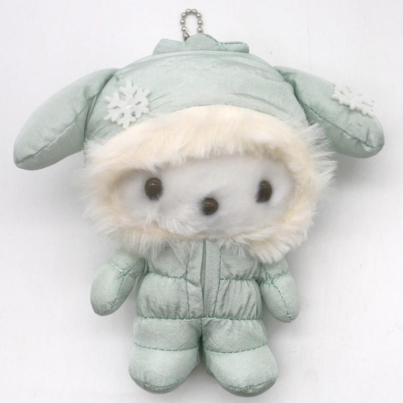 sanrio ポチャッコ ふわぷくウインター マスコットホルダー sanrio ポチャッコ ふわぷくウインター マスコットホルダー