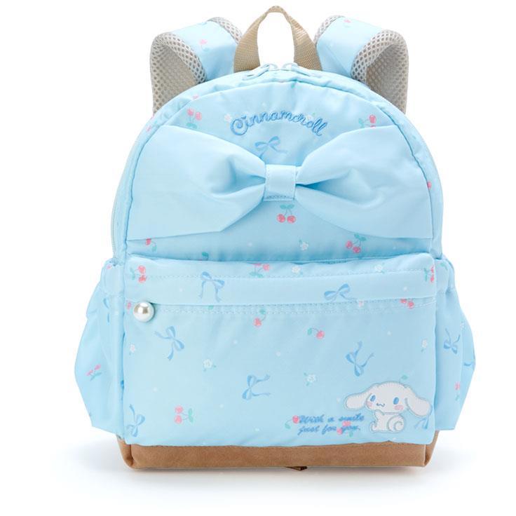 シナモロール キッズリュックサック S リボン ブルー サンリオ シナモロール キッズリュックサック S リボン ブルー サンリオ