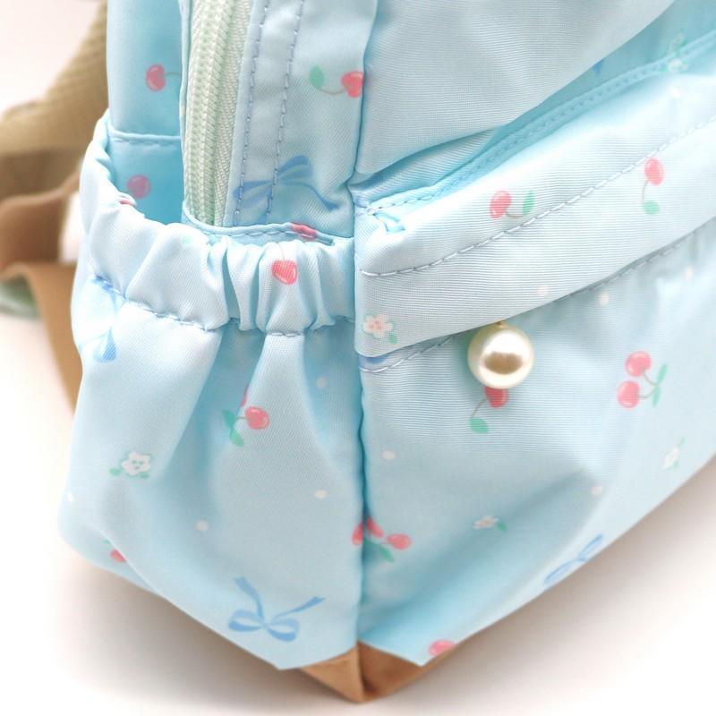 シナモロール キッズリュックサック S リボン ブルー サンリオ シナモロール キッズリュックサック S リボン ブルー サンリオ