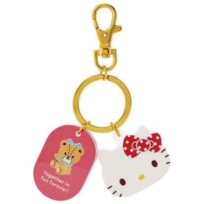 sanrio ハローキティ フェイス形キーホルダー サンリオ sanrio ハローキティ フェイス形キーホルダー サンリオ