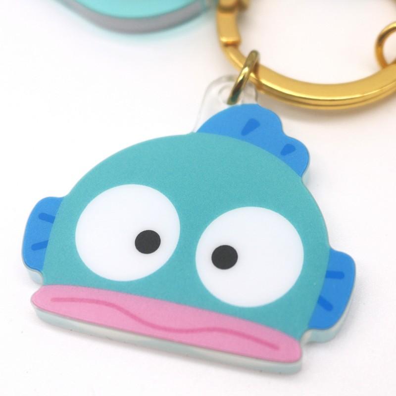sanrio ハンギョドン フェイス形キーホルダー サンリオ sanrio ハンギョドン フェイス形キーホルダー サンリオ
