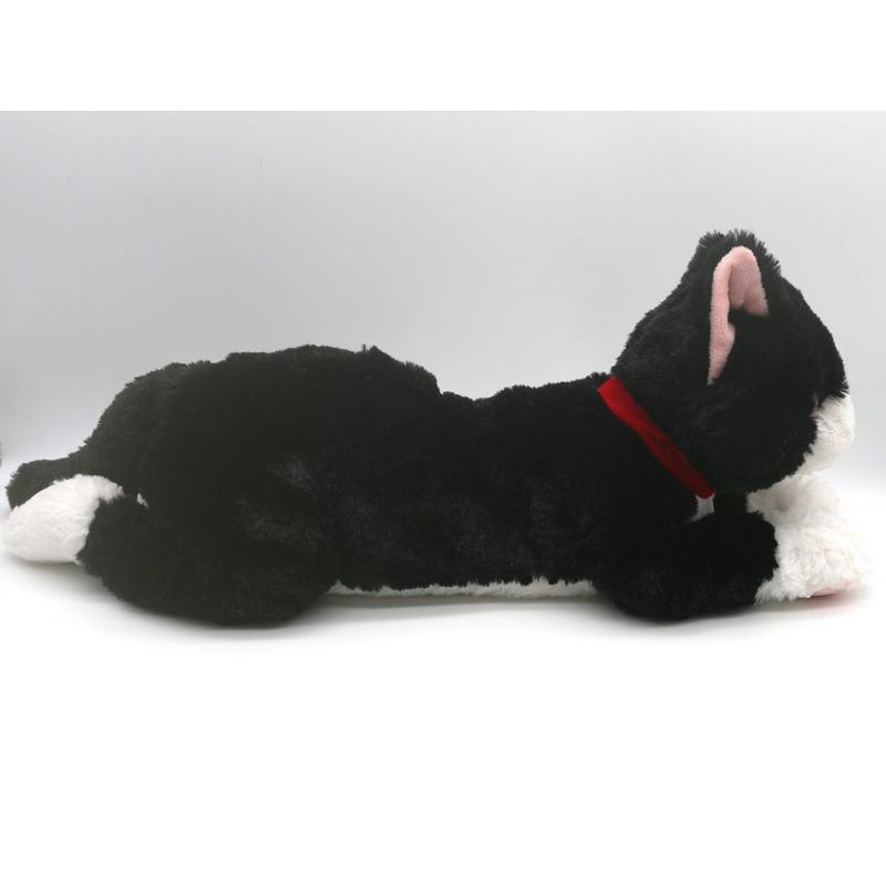 ひざねこ M ぬいぐるみ ハチワレ 白黒 猫 ネコ ブラウン グッズ ひざねこ M ぬいぐるみ ハチワレ 白黒 猫 ネコ ブラウン グッズ
